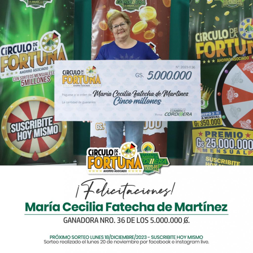 Círculo de la Fortuna de Noviembre ‼️